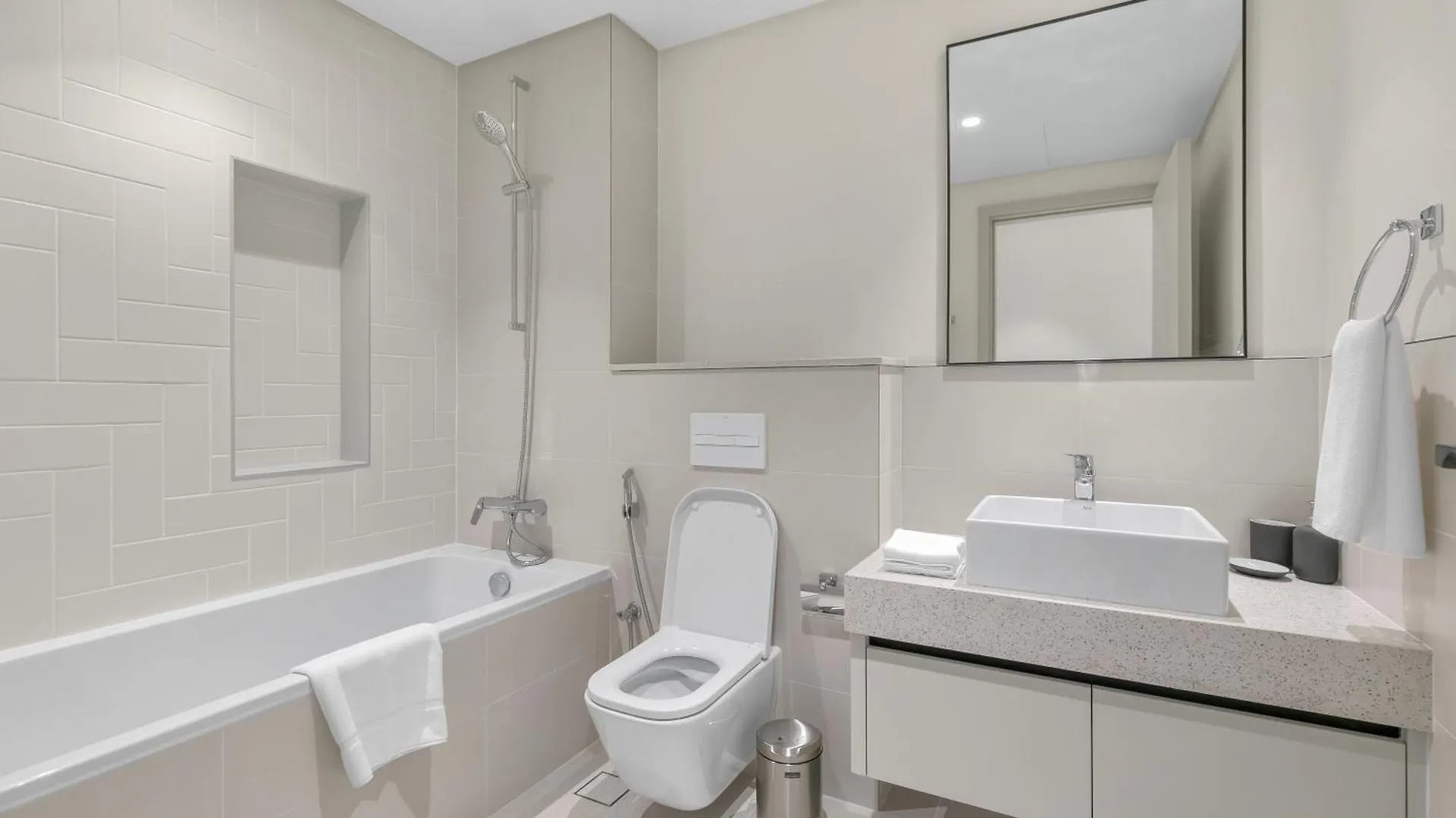 公寓 Keysplease Marina Vista 3 Bedroom Private Beach, Emaar Beachfront 迪拜 阿拉伯联合酋长国