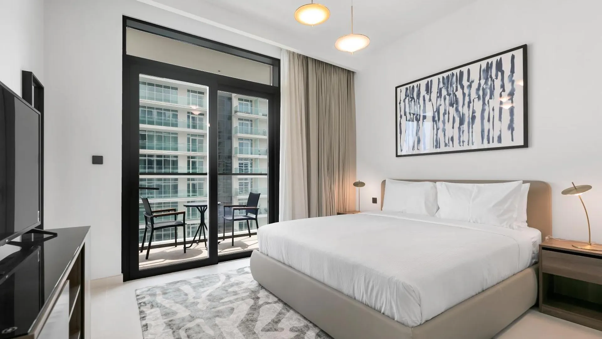 Keysplease Marina Vista 3 Bedroom Private Beach, Emaar Beachfront 迪拜