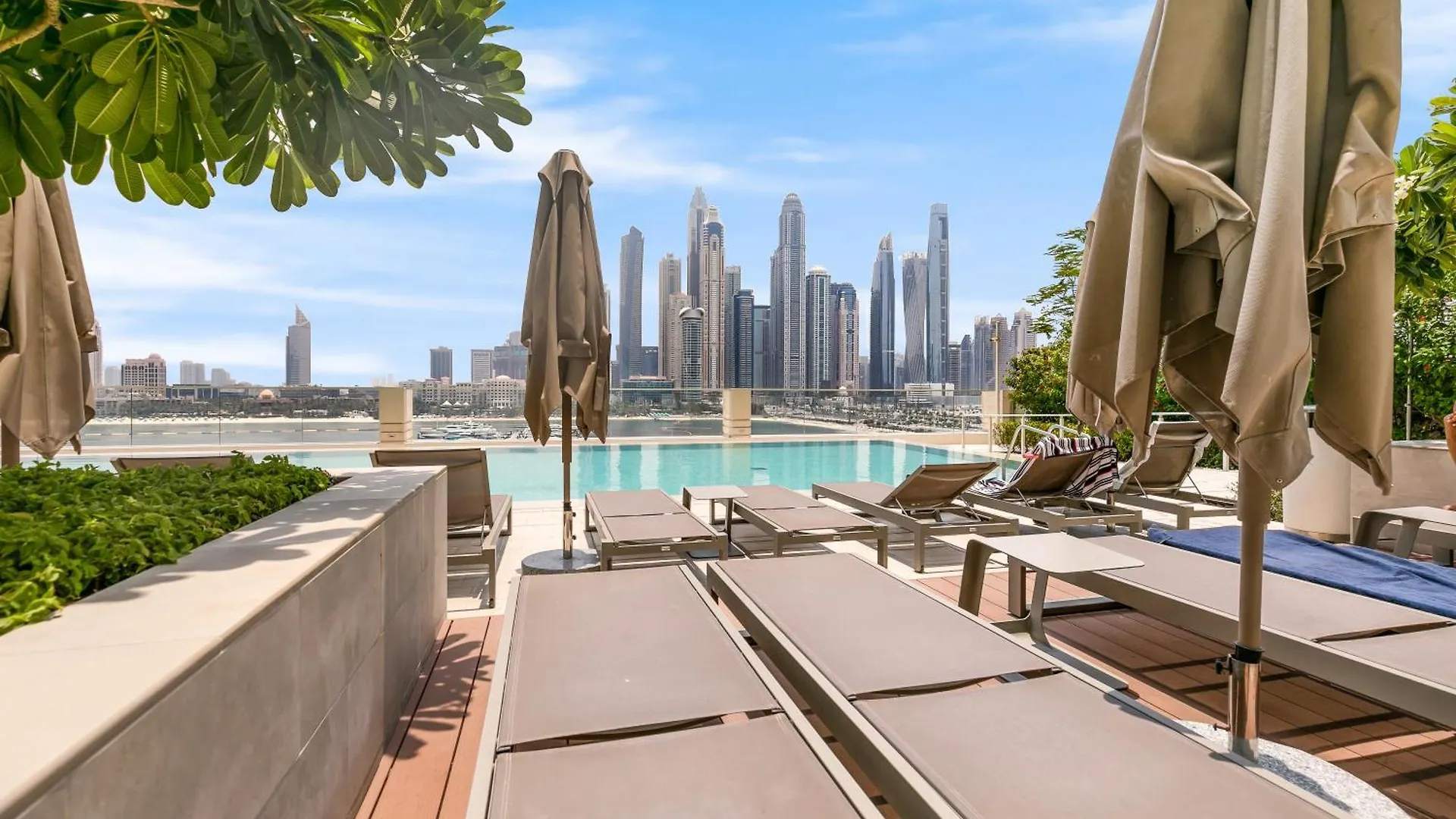 Keysplease Marina Vista 3 Bedroom Private Beach, Emaar Beachfront Dubai Lejlighed