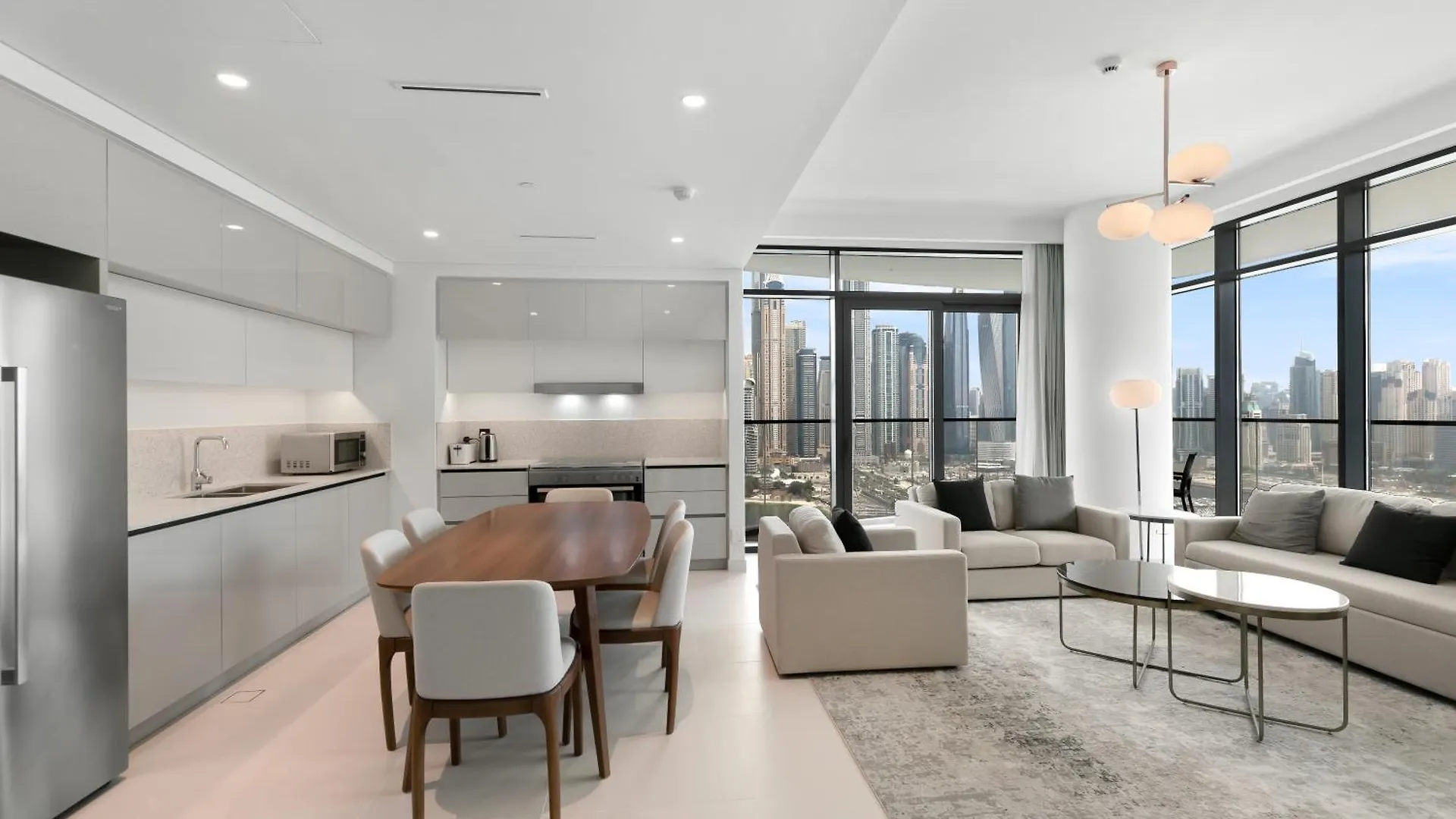 Lejlighed Keysplease Marina Vista 3 Bedroom Private Beach, Emaar Beachfront Dubai