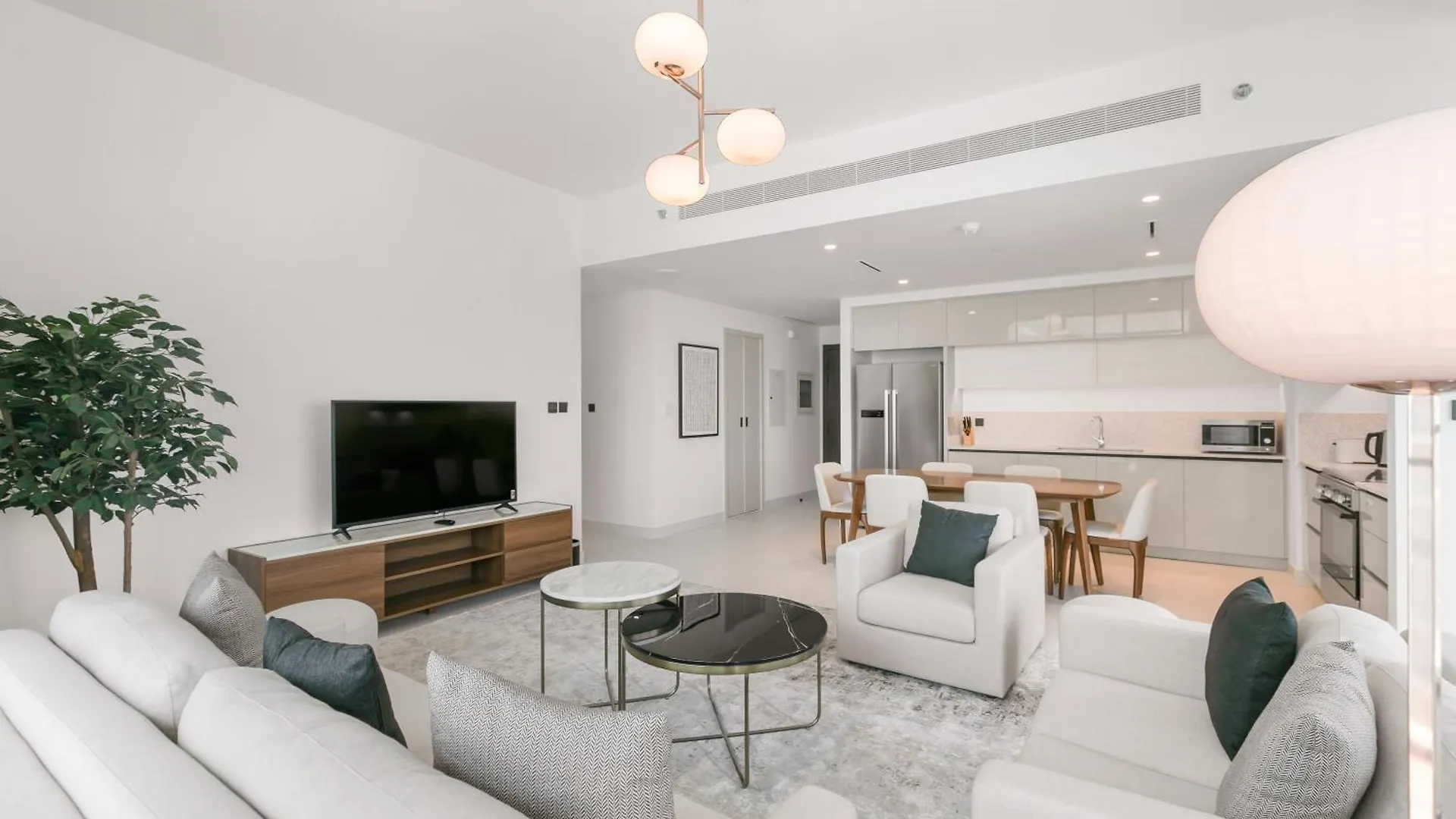 Lejlighed Keysplease Marina Vista 3 Bedroom Private Beach, Emaar Beachfront Dubai